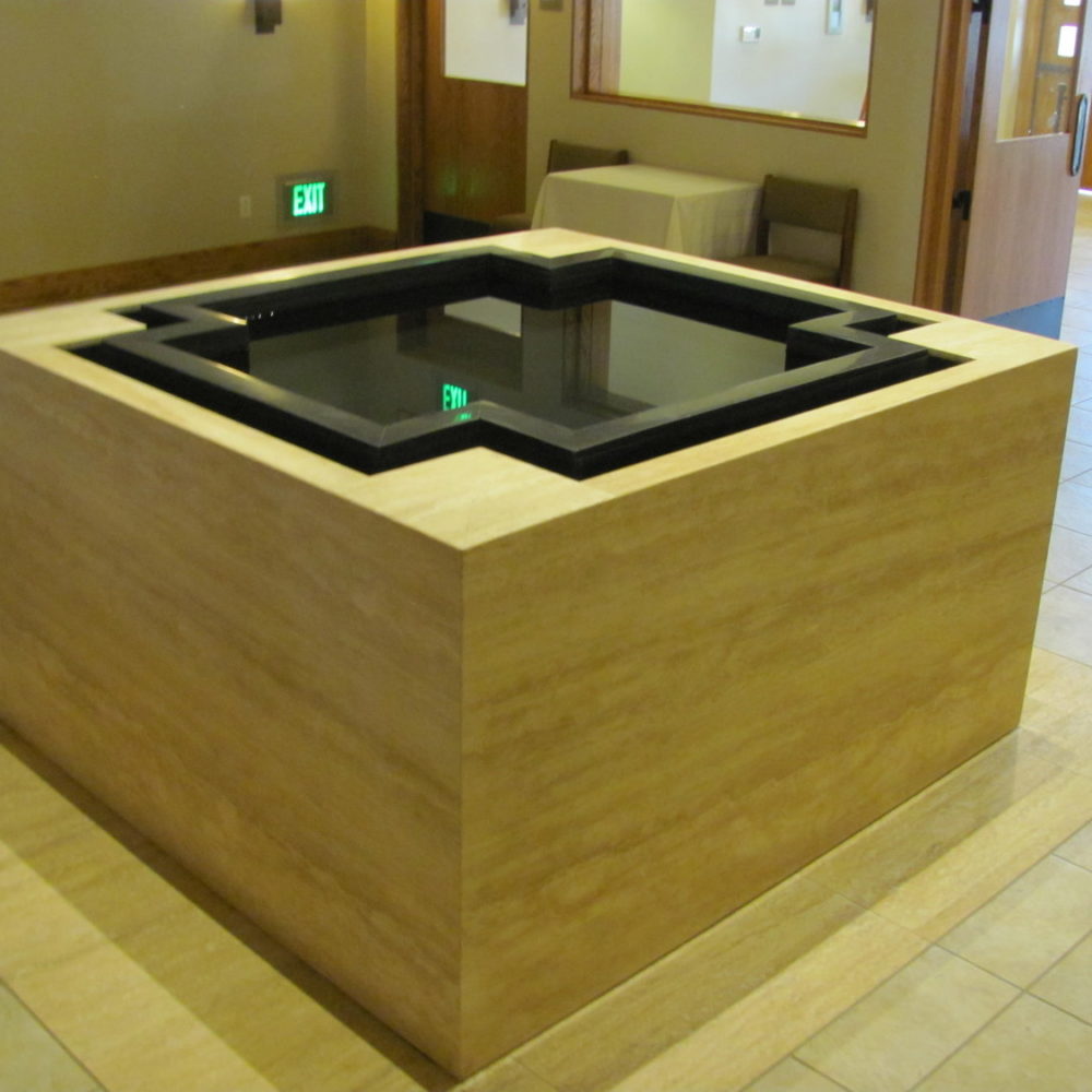Immersion Baptismal Fonts by Water Structures